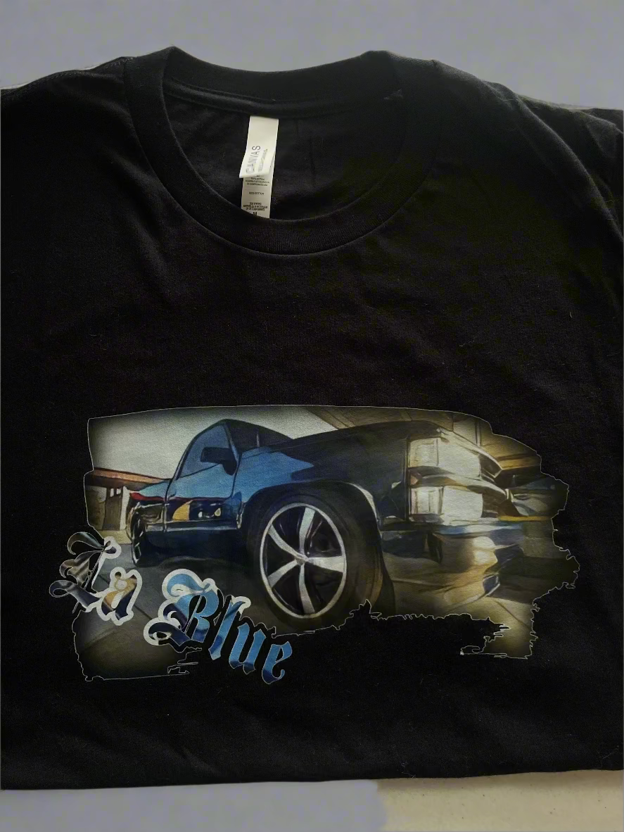 La Blue Design #1 Short Sleeve T-Shirt